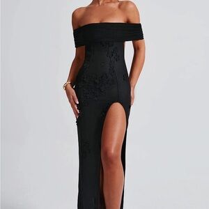 New with Tags Baby Boo Black Milani Long Dress